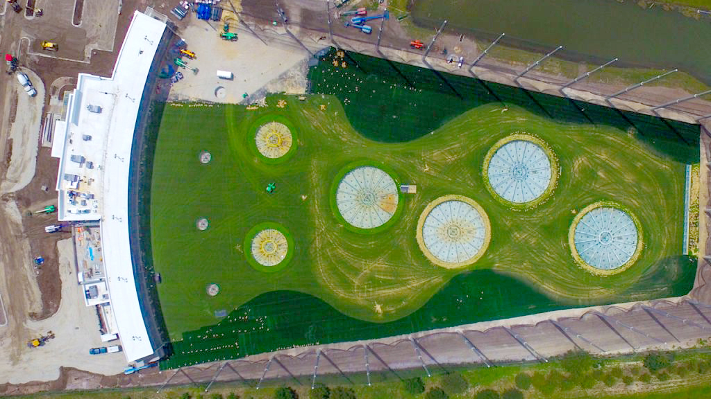 TopGolf Jacksonville Aerial