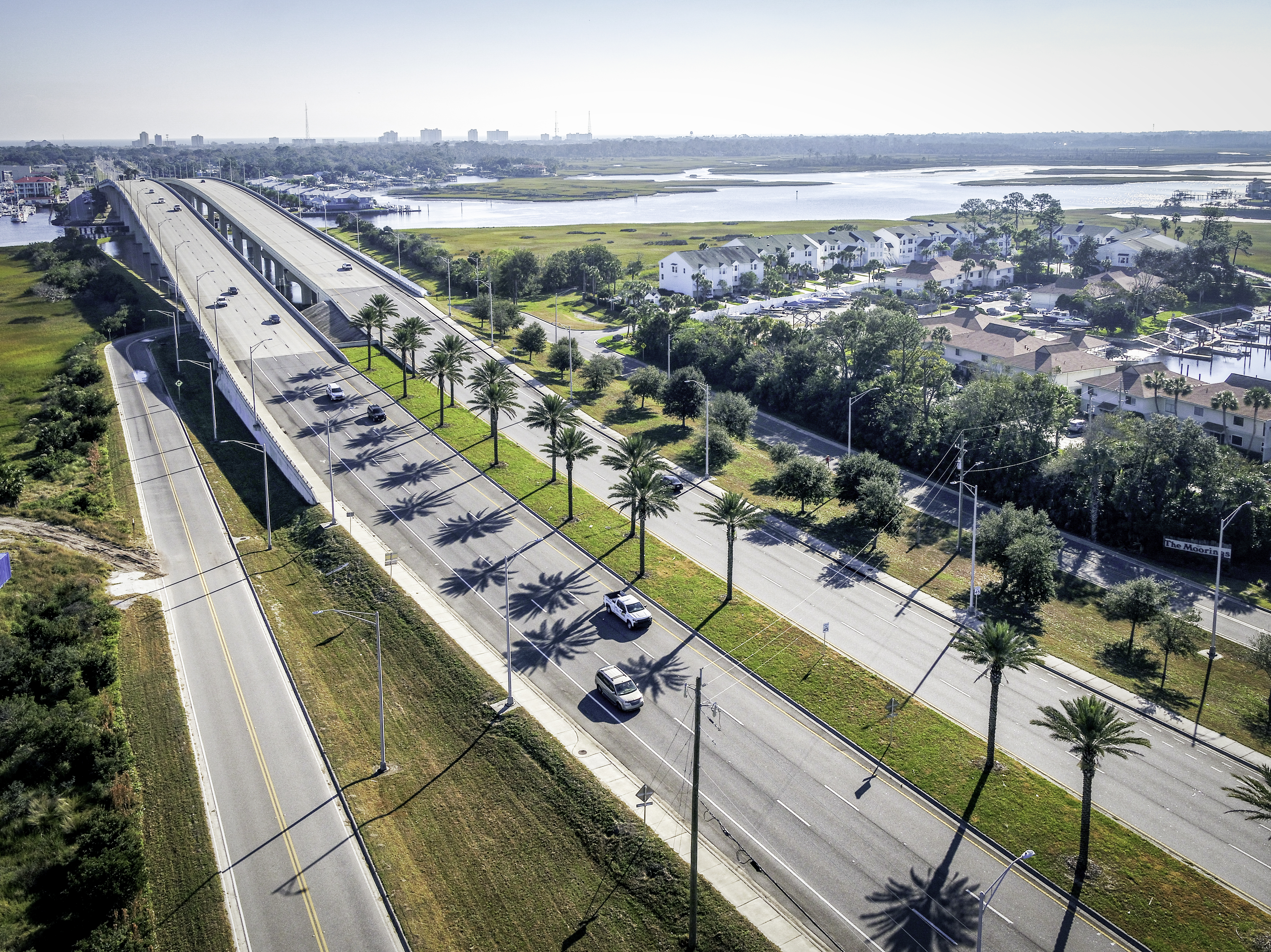 SR 212 Beach Boulevard Landscape